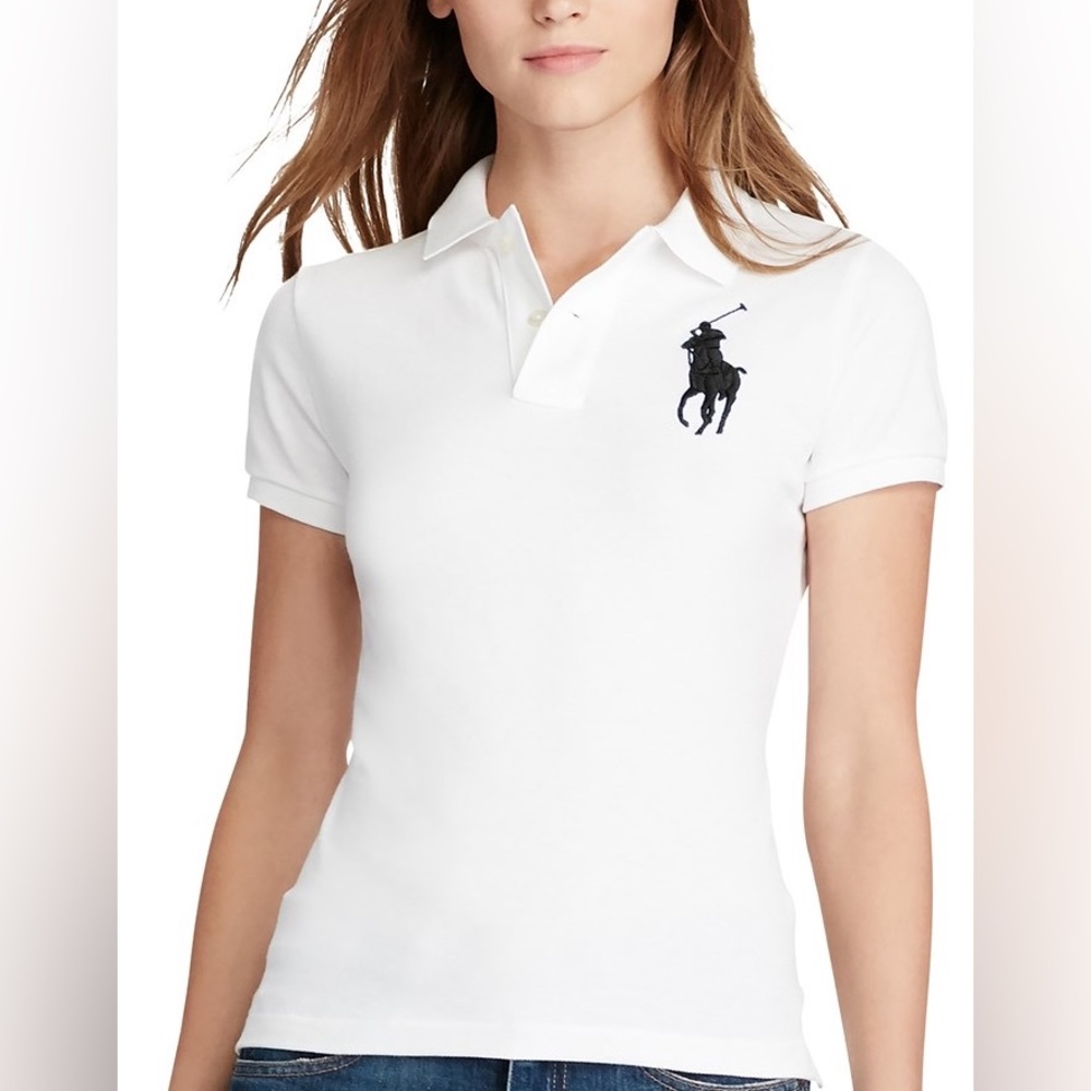 White Women’s Polo T Shirt Ralph Lauren